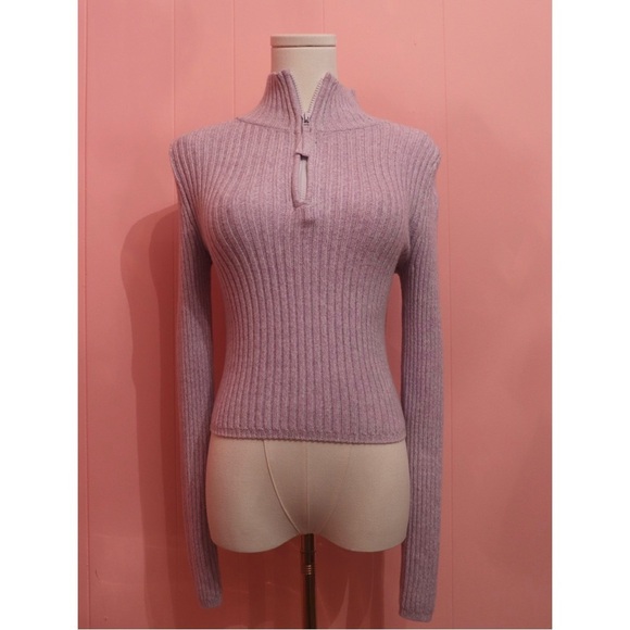 aerie Sweaters - Aerie Lavender Ribbed Women's Sweater